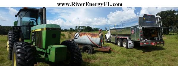 Fuel delivery service.  Covering Tampa, Clearwater, St. Petersburg and all of Florida.