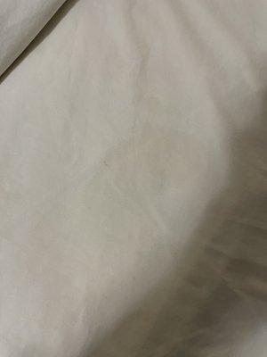 Yellow stain on sheets