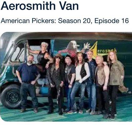 Wednesday's the History Channel shows American Pickers. Today Frank was on a favorite episode. 10/23/24