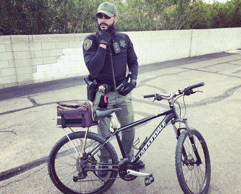 PFI Security Bike Officer.