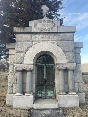 Mausoleum in Columbia Cemetery
30 E Broadway, Columbia, MO 65203