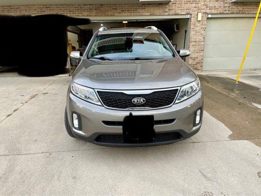 My 2015 Kia Sorento that was purchased at Ford city very happy with it