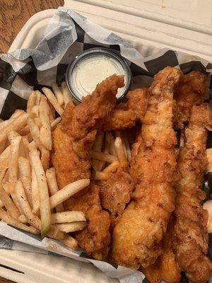 Hand-Battered Chicken Fingers