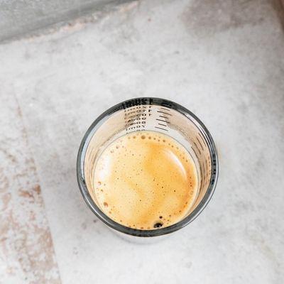 Our signature Muspresso ® pulls shots just like coffee