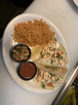 Friday grilled fish tacos