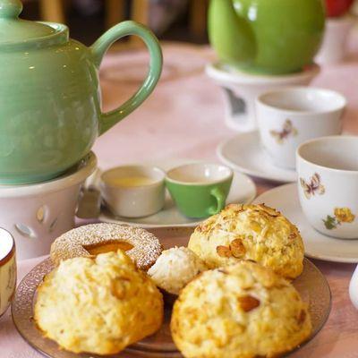 Coconut scones