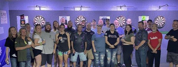 Why an incredible group of Saturday dart players!