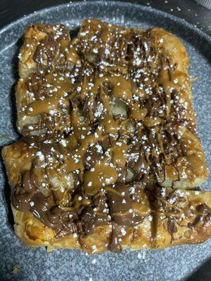 Bougatsa with Nutella Drizzle