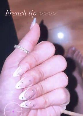 Nails they've done (sorry for the quality it's a video screenshot)