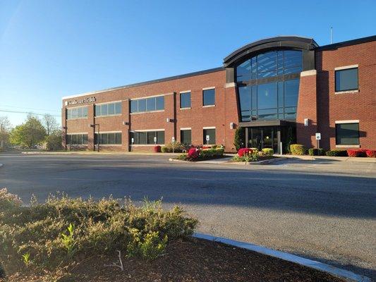 The exterior of the Advanced  Eye Centers building