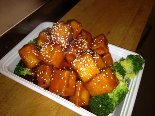 Sesame tofu