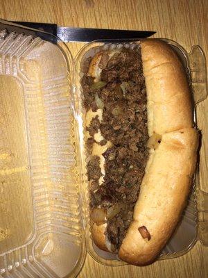 Philly cheese steak