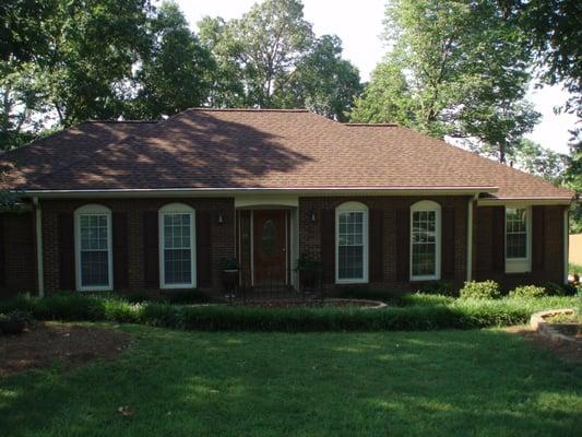 Re roofed this home in 2012