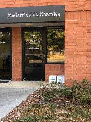 Pediatrics at Chartley is now in our new location! 210 Business Center Drive, Reisterstown, MD. Make your appt today!