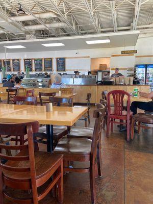 Dining Area and front counter