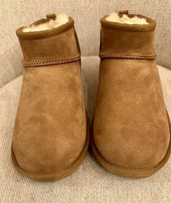 Uggs for my oldest granddaughter. So, cute on her.