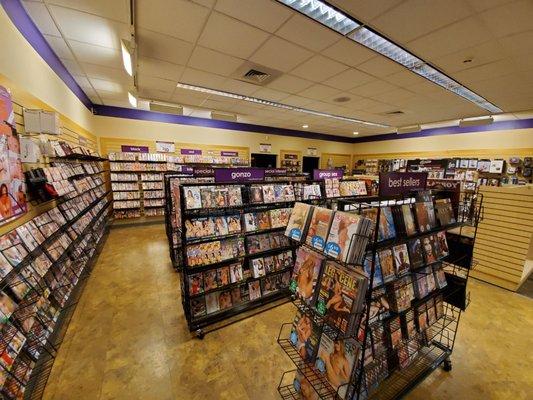 DVD section