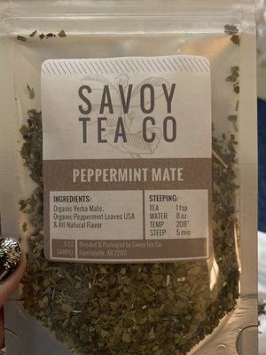 Peppermint Mate sample pack