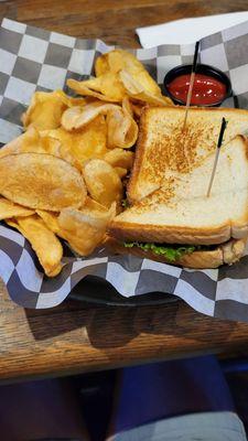 BLT with house made chips. Delicious