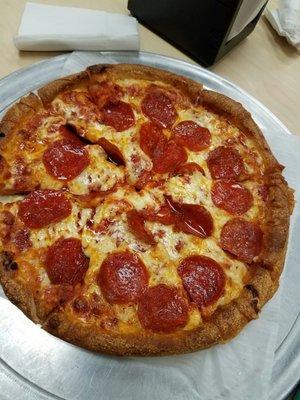 Pepperoni pizza