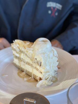 Coconut cream cake, mmmmm