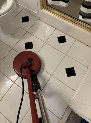 Hurricane clean up and tile grout cleaning.