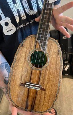 Pineapple ukulele