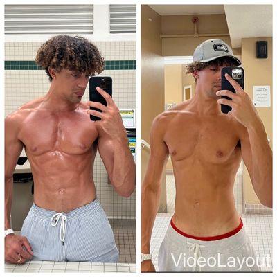 12 weeks Joey physique transformation muscle gain!