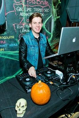 DJ Blake Ward spins some spooky beats for the People's Last Halloween.