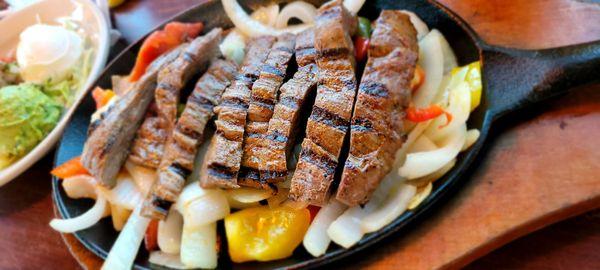 Beef fajitas