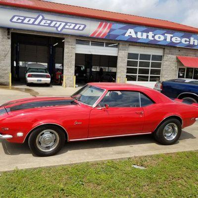 Customer '68 Camaro in for a little love