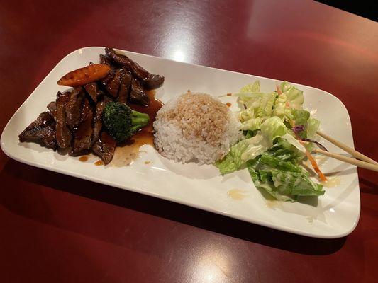 Beef Teriyaki Entree