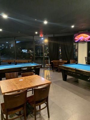 Pool tables