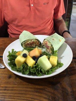 Wonderful fish wrap!!! Delicious