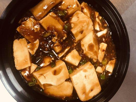 Tofu ! Bean curd Szechwan style ! Vegetarian !!