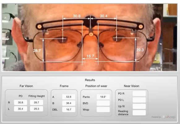 Digital Measurements for perfect results.