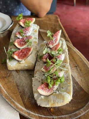 Black Mission Fig Crostini