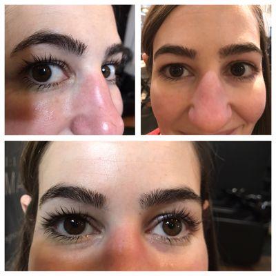 Here another lash lift &lash tint