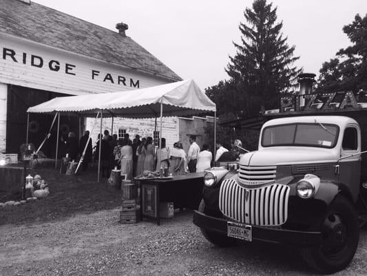 Catering for Nikki and Tim at Buckley Farms in Ballston Lake