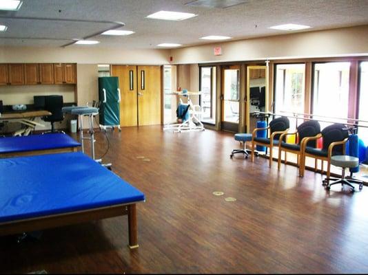 Largest therapy gyms in N County. Licensed for outpatient featuring 3 dedicated therapy gyms