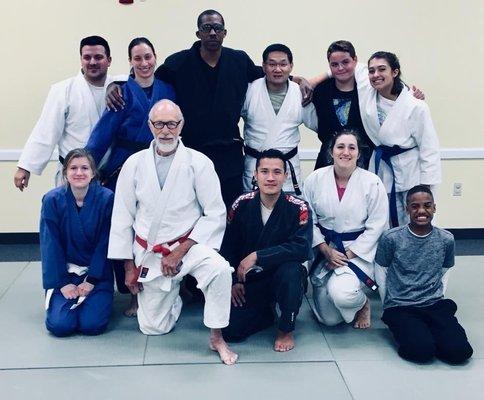 Kaiwan Budokai Dojo class in 2018