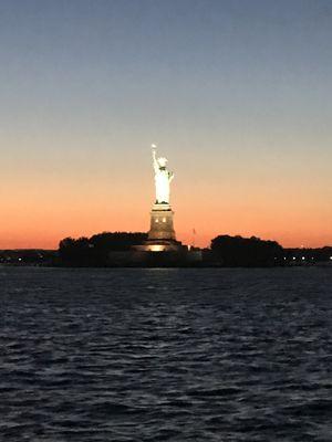 Statue of Liberty at Dusk