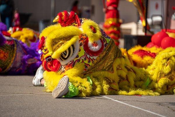 Barnard's annual Chinese New Year Festival - 3T afterschool program dancers