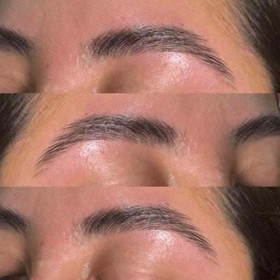 Brow wax and lamination