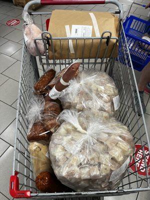 Ended up purchasing over 70 pounds of specialty meats