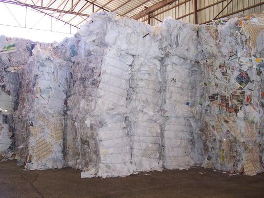 Baled Paper