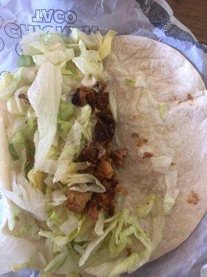 Grilled Chicken Taco