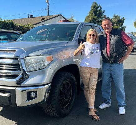 Steve, me and my " new" Tundra!