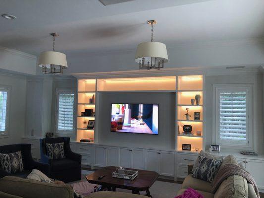 A Wall to Wall Entertainment Unit. Invest in Your Living Room, Family Moments Happen There Too!