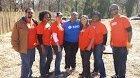 Home Depot LIthia Springs Built the Outdoor Chalkboard at Gilliam's Community Garden